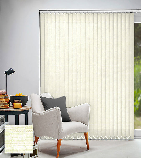 ستائر شرائح ابيض